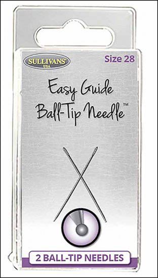 Easy Guide Size 28 Ball-Tip Needles